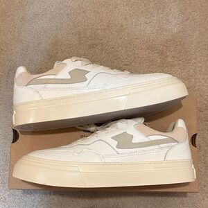 Stepney Workers Club Pearl S-Strike Leather, White/Putty, Men’s sz9/42eu